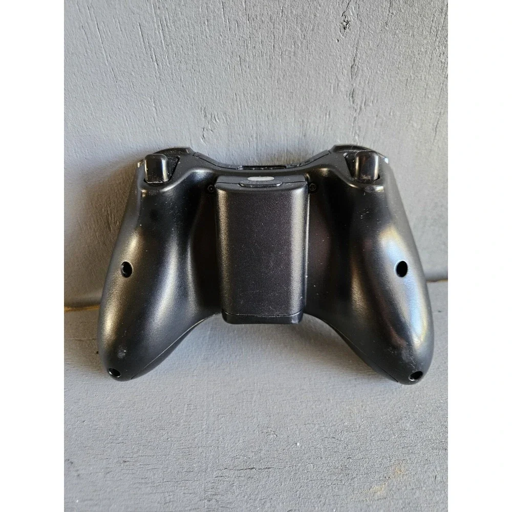 Xbox 360 Wireless Controller Black Official Gaming Battery Pack Not Tested